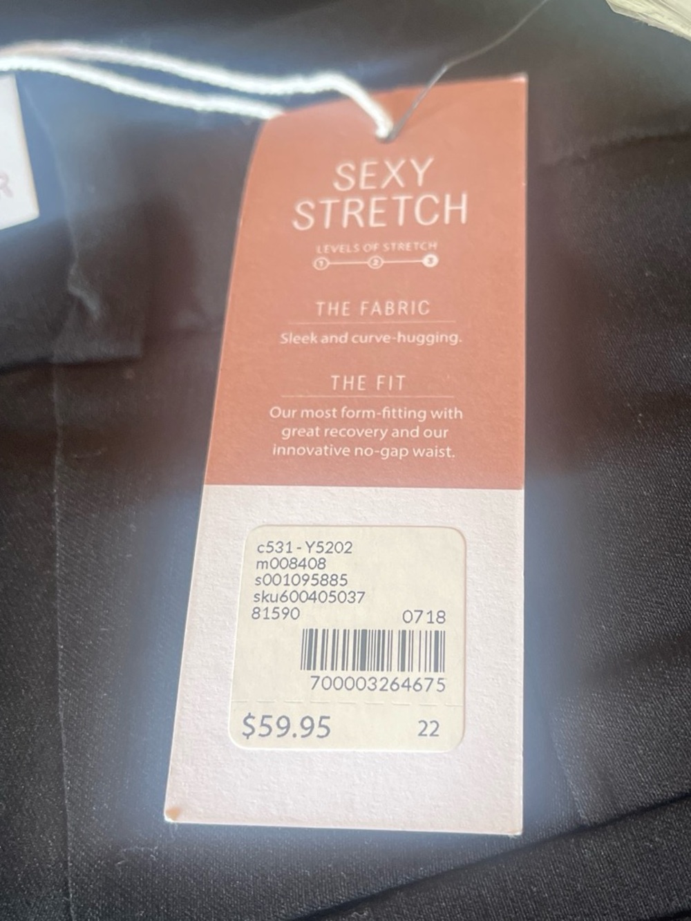 Catherines Sexy Stretch Shapewear Pant - Black